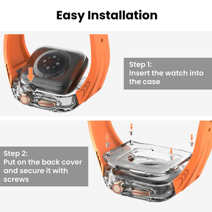 Suitable for Apple Watch triple proof design splicing high-quality silicone strap