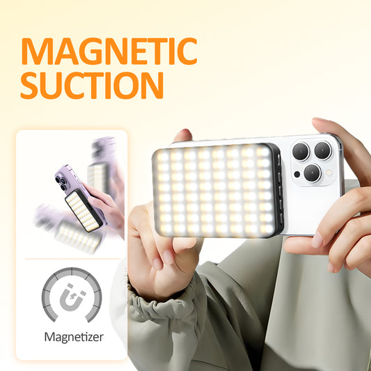 Magnetic fill light LED video conference phone fill light camera photography live broadcast photography pocket light